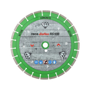 Deimantinis pjovimo diskas Diaflex betonui RS10B 115-600 mm