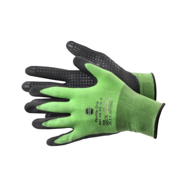 RECA universalios darbo pirštinės Flexlite Grip work, EN388 - 4121X