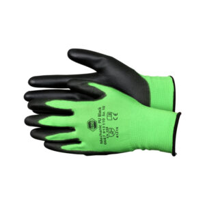 RECA surinkimo pirštinės Mechanic PU Black